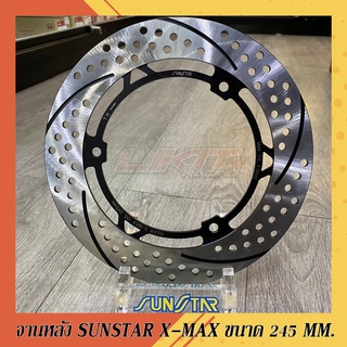 SUNSTAR จานหลังแต่ง XMAX300 ขนาด245MM. หนา4MM.