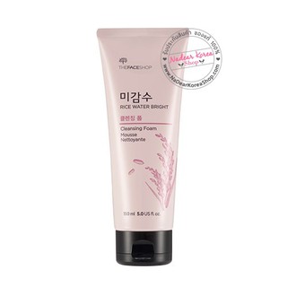 The Face Shop Rice Water Bright Cleansing Foam 150ml.