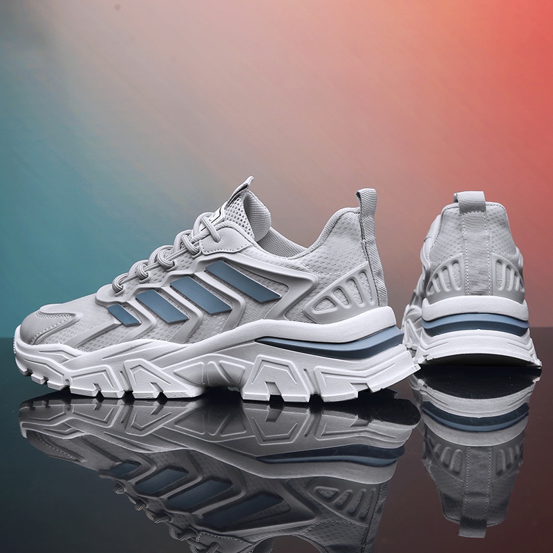 Shoes Men Casual Sneakers High Quality Mesh Breathable Men Sneakers Trainers Hombre Twist Bottom Outdoor Walking Tenis Masculino