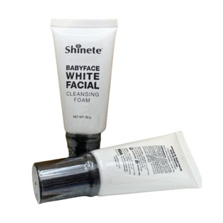 Shinete Babyface White Facial Cleansing Foam โฟมล้างหน้า ชิเนเต้