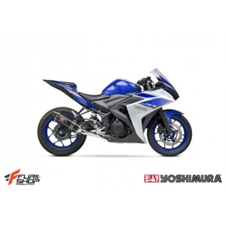 ท่อไอเสีย มอเตอร์ไซค์ Yoshimura R77 Fullsystem Carbon for Yamaha R3