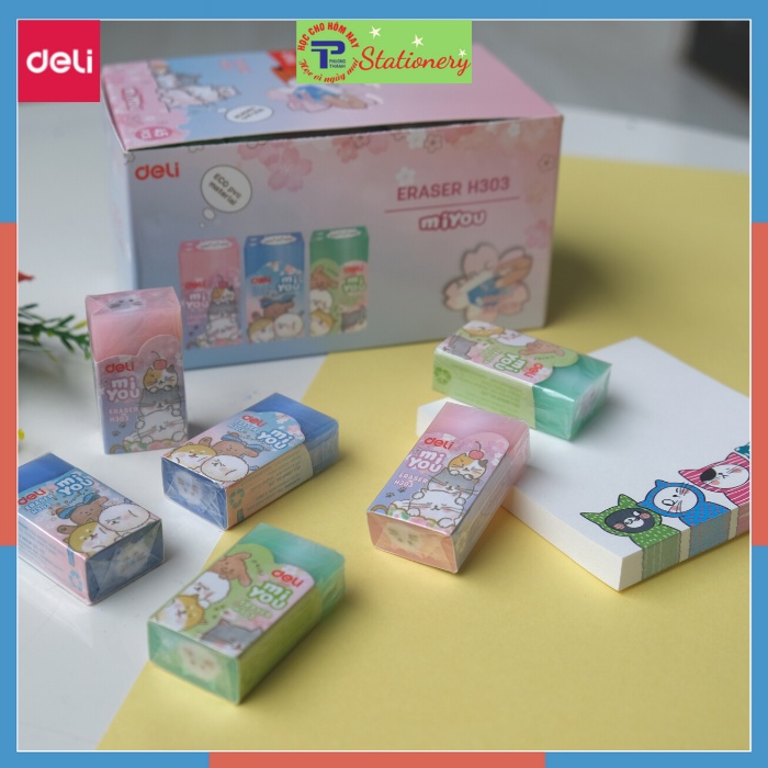 Deli MiYou Eraser รูปทรงน่ารัก H303, H304