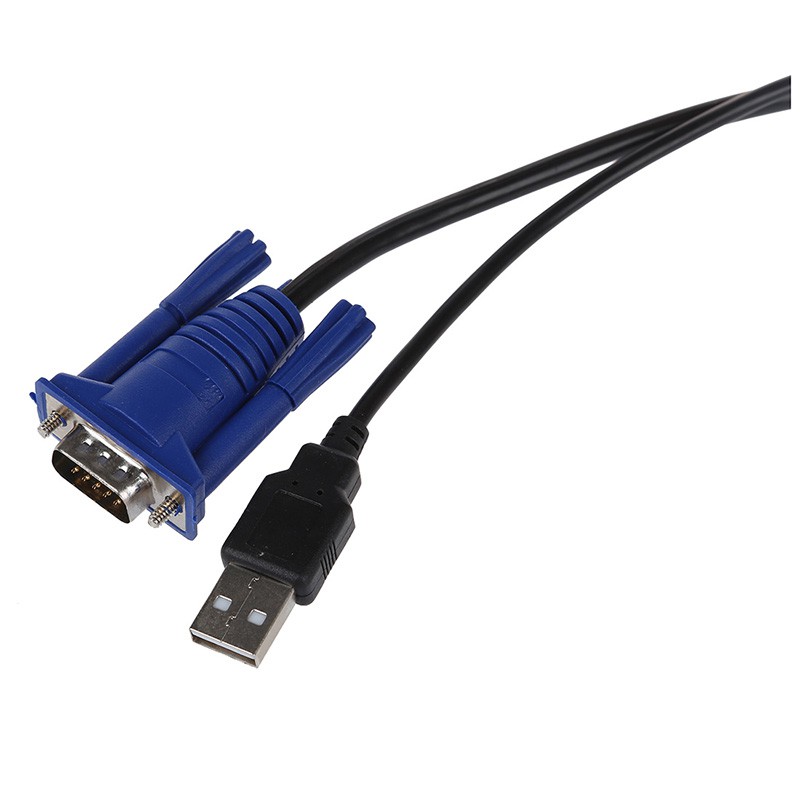 VGA to VGA Male-Male Video Cable Mini D-SUB RGB 6 Ft For PC to CRT or ...