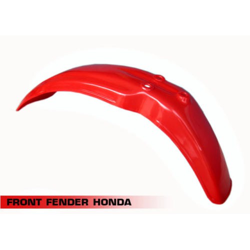 "RED" FRONT FENDER Fit For HONDA XL125 XL125S XL185 XL185S // บังโคลนหน้า พลาสติก สีแดง