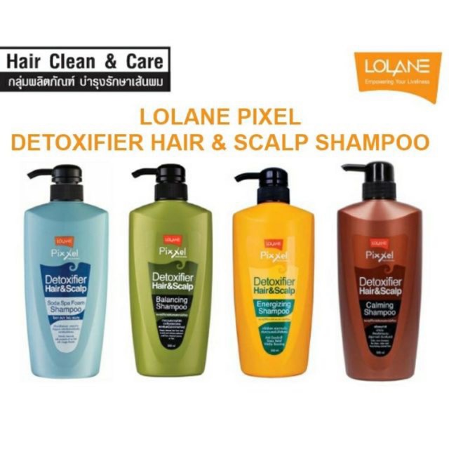 แชมพู ดีท็อกซ์ โลแลน Lolane Pixxel Detoxifier Hair & Scalp 500 ml