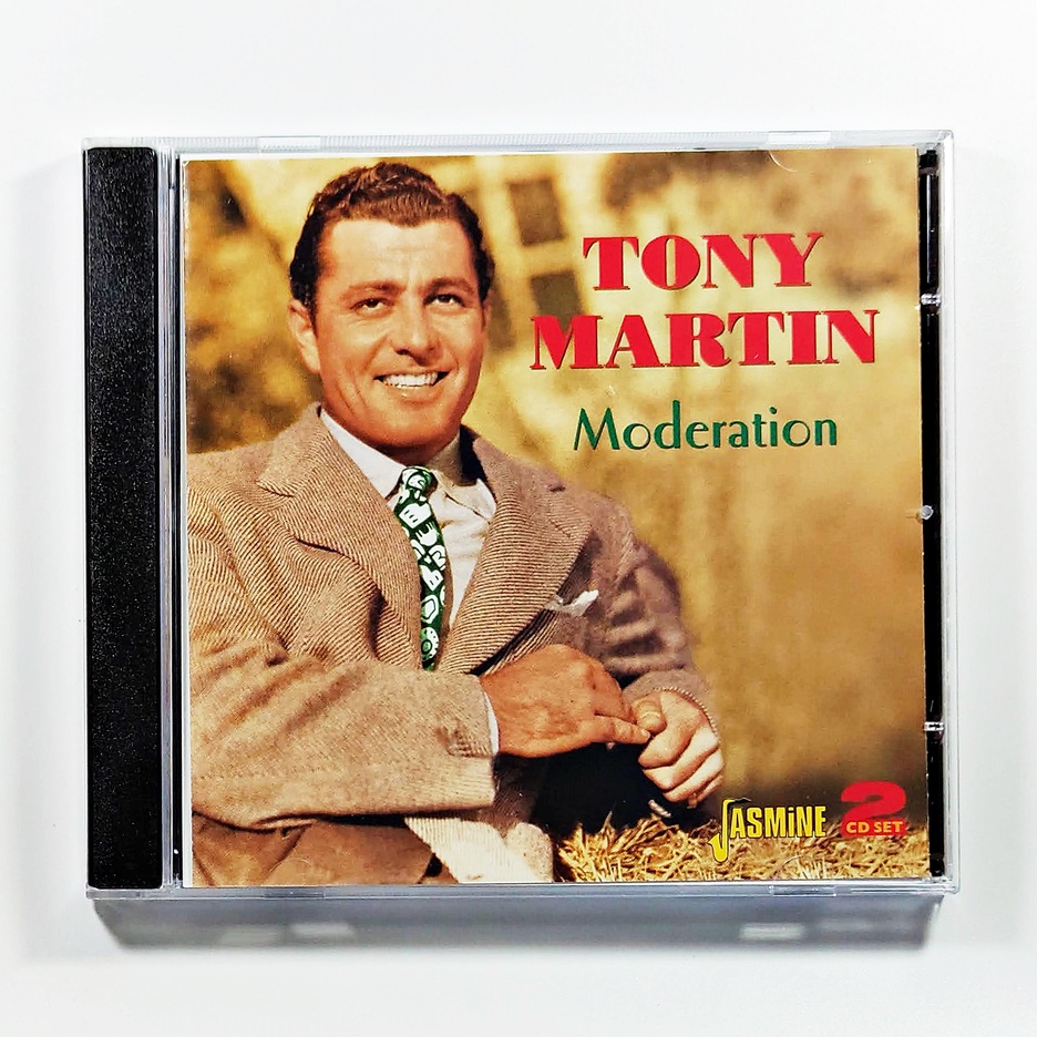 CD เพลง Tony Martin - Moderation (2CD - Jasmine) (แผ่นใหม่)