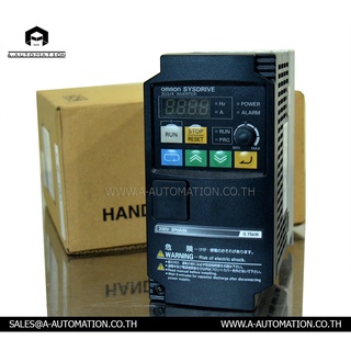 INVERTER OMRON 3G3JX-A2007, 0.75KW 200V 1แรง งานเบา