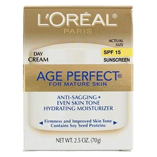 LOreal Paris Age Perfect Anti-Sagging + Even Skin Tone Hydrating Moisturizer Day Cream 70g