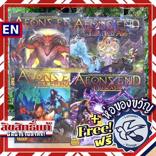 Aeons End 2nd Edition / War Eternal / Outcasts / The New Age ห่อของขวัญฟรี [Boardgame]