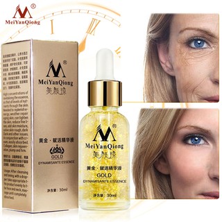 MeiYanQiong 24K Gold Serum ช่วยต่อต้านริ้วรอย ดูแลผิวหน้า เลือนหายไป ริ้วรอยและรอยย่น ให้ความชุ่มชื้น 30ml