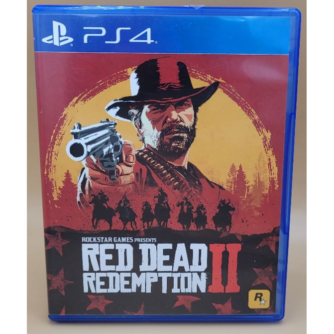 (มือสอง) มือ2 เกม ps4 : Red dead redemption 2 แผ่นสวย