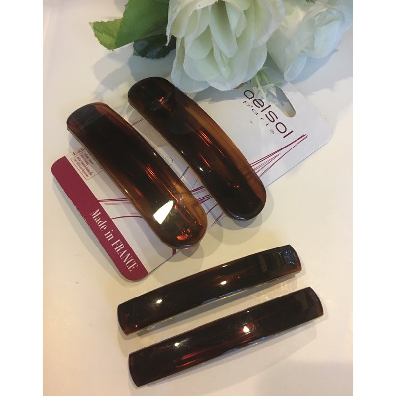 การจัดส่ง ที่รวดเร็ว 🔥🔥กิ๊บสปริงสัญชาติฝรั่งเศส คุณภาพดีเยี่ยม เรียบหรู ดูดี ยี่ห้อเดลโซ่ Delsol Mad