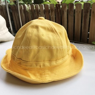 Basic Indeed Bucket Hat หมวกมารูโกะ หมวกปีกรอบทรงโดม Maruko Hat