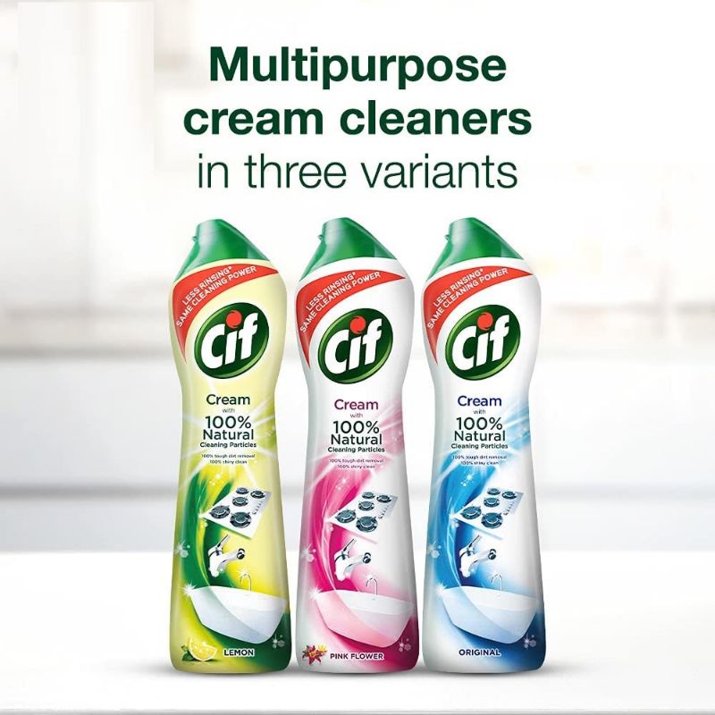 Cif Cleaning Cream ขนาด (660g.)ครีมทำความสะอาดขจัดคราบและฆ่าเชื้ออเนกประสงค มีเรทส่ง