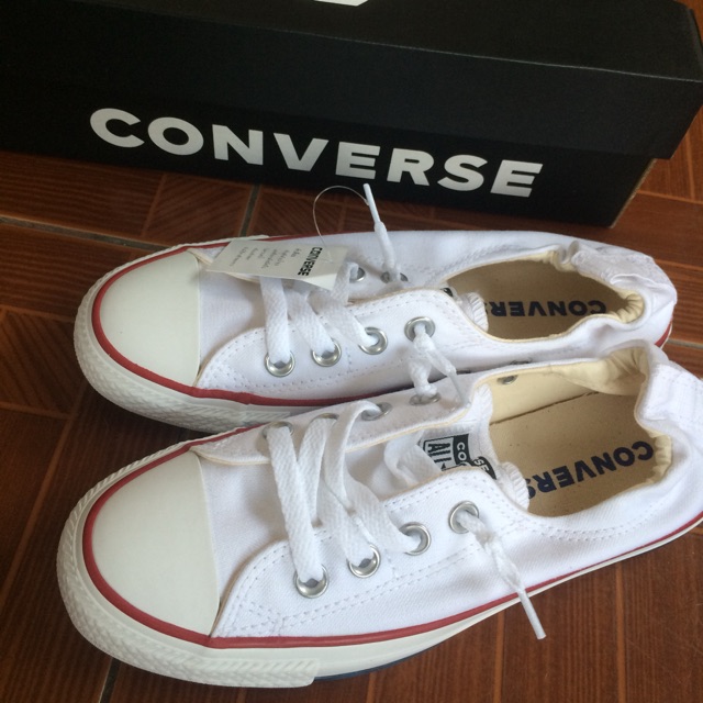 🔥converse all star shoreline size 6/36.5/23  ของแท้มีป้าย+กล่อง เคยใส่ลองกับพื้นบ้าน1ครั้ง💘