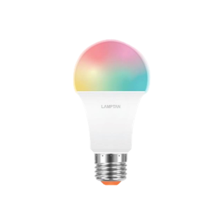 LAMPTAN Smart WiFi / Bluetooth Bulb E27 หลอดไฟ RGB แบบ Wifi / Bluetooth เชื่อมต่อแอพ SmartLife / Tuya