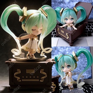 ฟิกเกอร์ Miku Nendoroid #1538 (ครบรอบ 5 ปี GSC Symphony) โมเดลตุ๊กตานักร้องเสมือนจริง Hatsune Miku Hatsune Miku ขนาด 10 ซม. พร้อมกล่อง