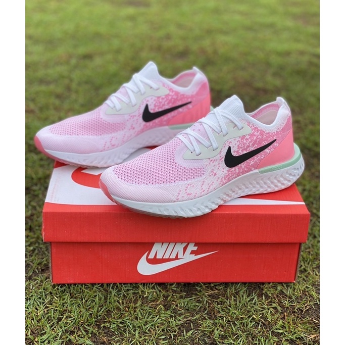 รองเท้า New Epic React Flyknit 2  งาน hiend   #size 36-40 รองเท้าผ้าใบผู้หญิง ผู้ชาย(รองเท้าวิ่ง)