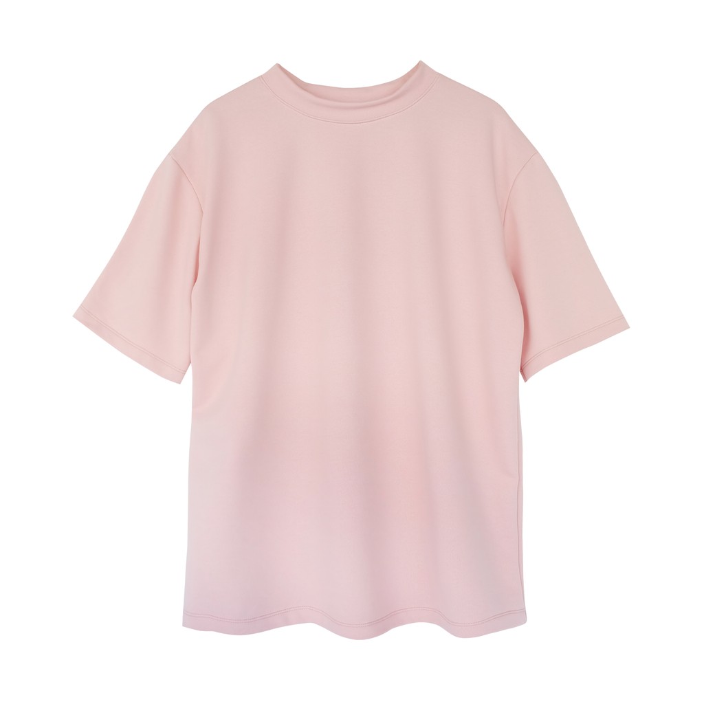 Salmon Pink Oversized T-shirt - เสื้อโอเวอร์ไซส์สีชมพู