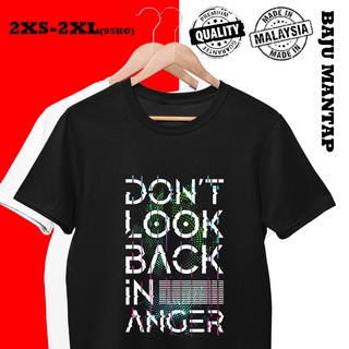 เสื้อครอปสายฝอ - อย่ามองย้อนกลับไปBAJUGRAFIKLAKIเสื้อยืดเปเรมปวนLELAKIผู้หญิงผู้ชายKAINKAPASผ้าฝ้าย