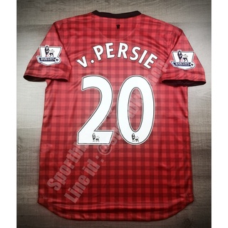 [Retro] - เสื้อฟุตบอล Retro ย้อนยุค แมนยูฯ Home เหย้า 2012/13 Full Option พร้อมเบอร์ชื่อ 20 v.PERSIE