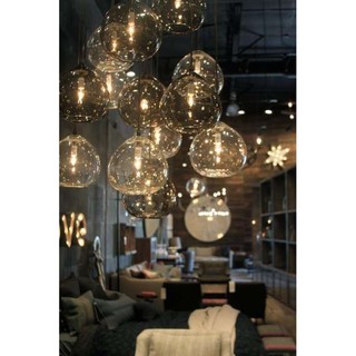 WL-5711-300 Lamp type: Pendant lampBulb Source: E27Diameter: 300mmMaterial: GlassColor Clea