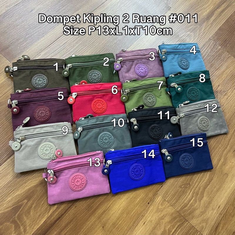 ARK ใหม่ผู้หญิงไนลอนนําเข้ากระเป๋าใส่เหรียญกระเป๋าสตางค์ - 011 mini SMALL WALLET 2 PREMIUM COMPARTMENTS