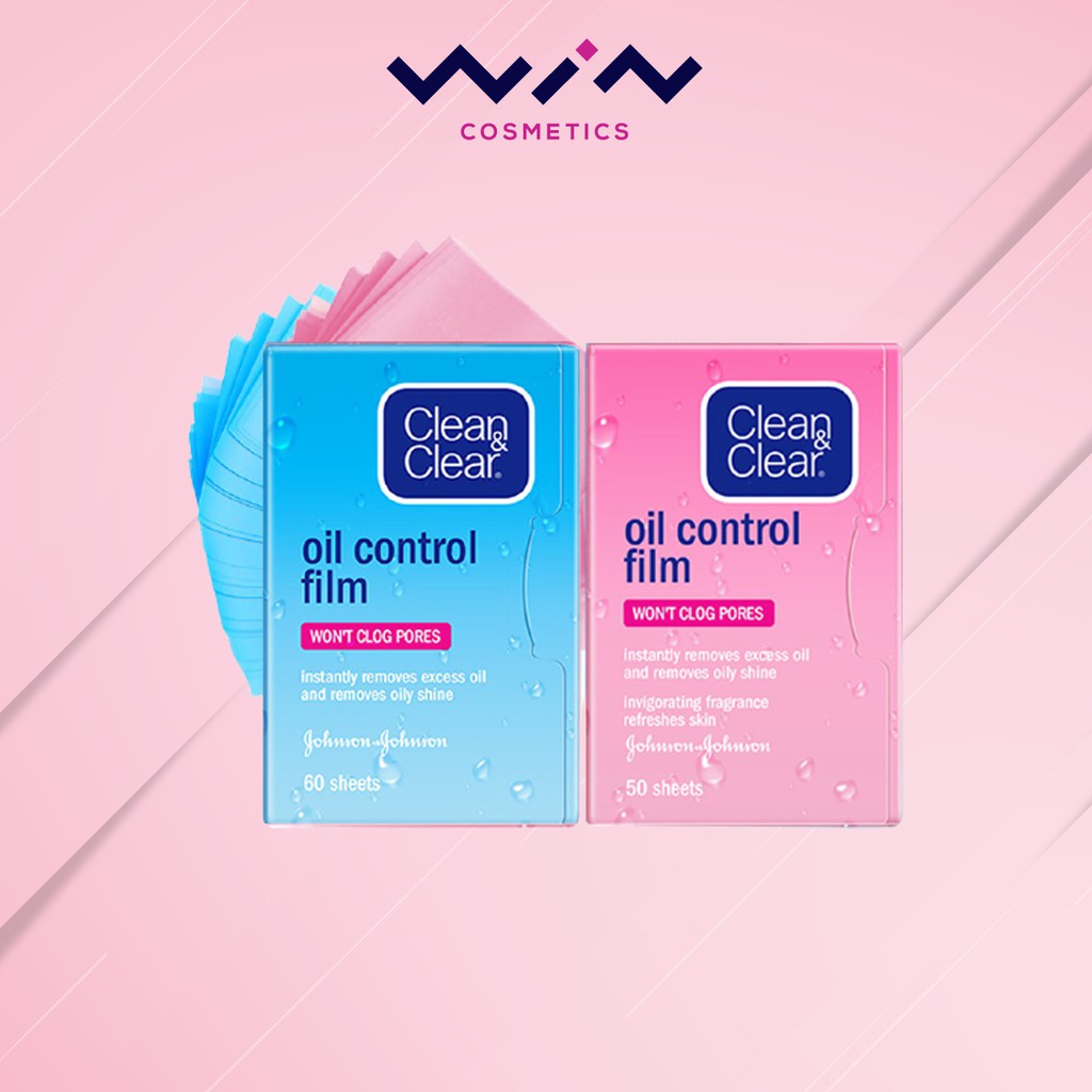 NLM คลีน แอนด์ เคลียร์ ออยล์คอนโทรลฟิล์ม (50/60 แผ่น) แผ่นฟิล์มซับหน้ามัน Clean&Clear Oil Control Film
