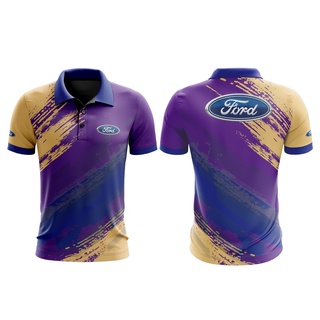 MOTOSHIRT FORD-A02-22 เสื้อคอปกแขนสั้น