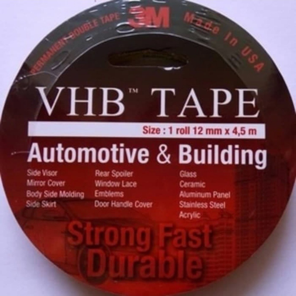3M VHB Tape Double Tape 3M VHB 12mm x 4.5 Small ORIGINAL