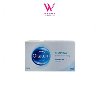 Oilatum Soap Bar สบู่ออยลาตุ้ม โซพ บาร์ สูตรอ่อนโยน 100 g. /25514