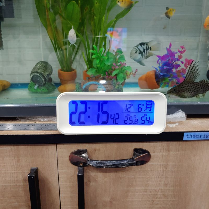 นาฬิกา ปลุก Digital Thermometer Hygrometer 【มือ 2】 ญี่ปุ่น
