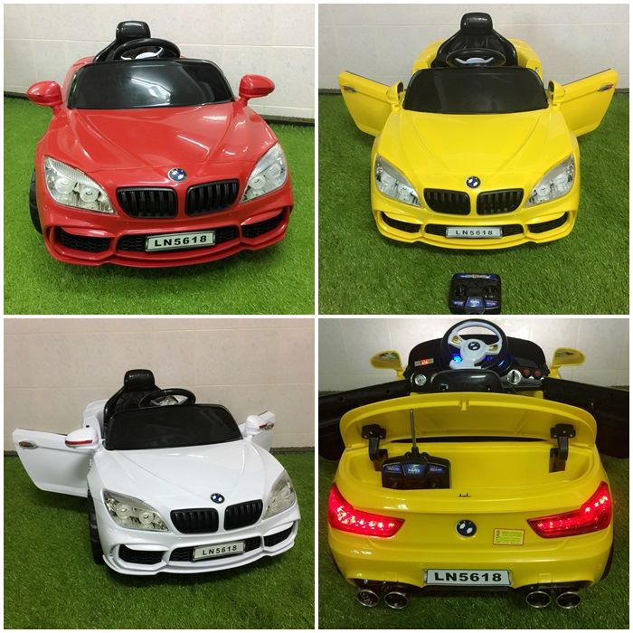 รถแบตเตอรี่ไฟฟ้าเด็กนั่ง BMW บีเอ็ม LN5618 2 - มอเตอร์
