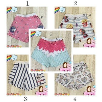 กางเกงซิปหลัง Silla พร้อมส่ง