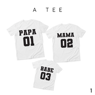 เสื้อยืดเด็ก สกรีนลาย (Family Tee) Ver.1