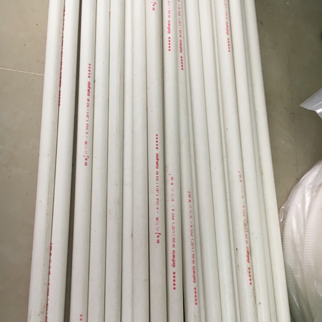 ท่อน้ำ PVC 5ดาว 🌟ยาว 2 เมตร ขนาด4หุน 3เส้น