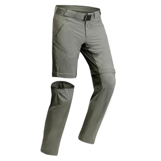 กางเกงขายาวผู้ชายแบบถอดขาได้สำหรับเดินป่าบนภูเขารุ่น MH550 QUECHUA MEN’S MODULAR HIKING TROUSERS - MH550