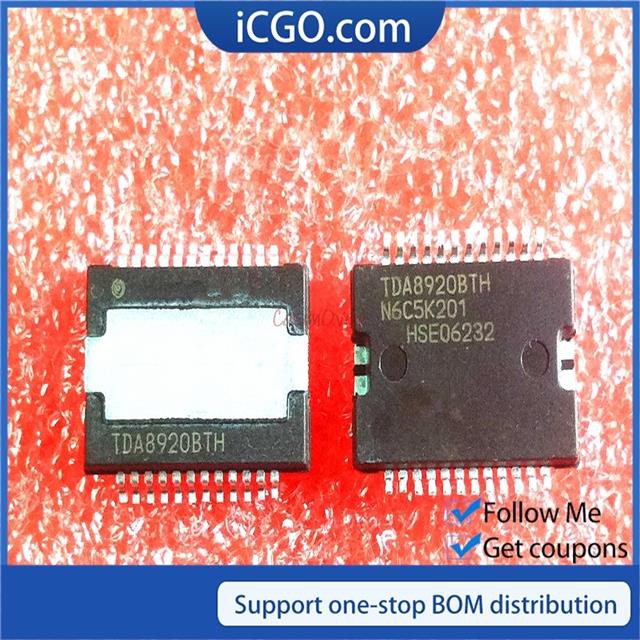 เครื่องขยายเสียง IC tda8920 100% bagong bagong tda8920cth TDA8920BTH TDA8920TH HSOP24 tda8920