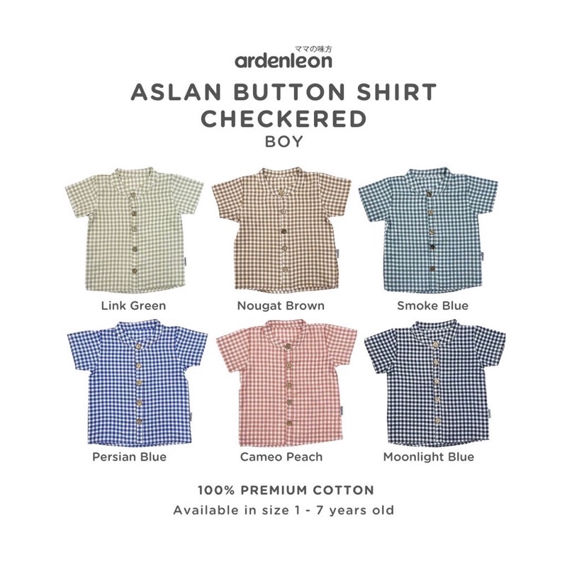เสื้อกระดุม Ardenleon Aslan (4-7 ปี)