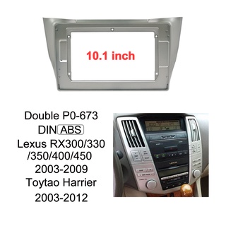 Flightcar แผงเครื่องเล่น MP5 วิทยุ Fascia สําหรับ 2003-2009 LEXUS RX-300 330 350 10.1 นิ้ว Android 2Din