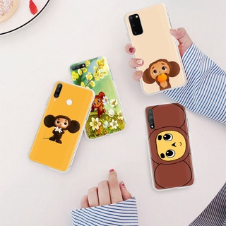 เคสโทรศัพท์มือถือแบบนิ่ม ใส ลาย Cheburashka ML-57 สําหรับ VIVO Y22s Y16 Y02S Y02 Y01 V25 V25E X80 Pro