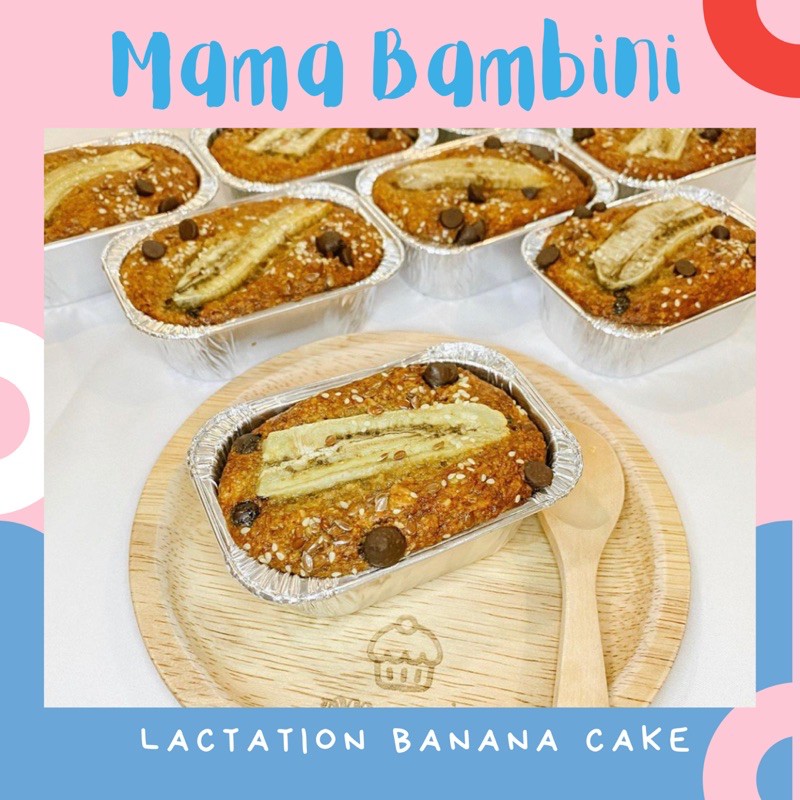 Lactation banana cake เค้กกล้วยหอมเพิ่มน้ำนม