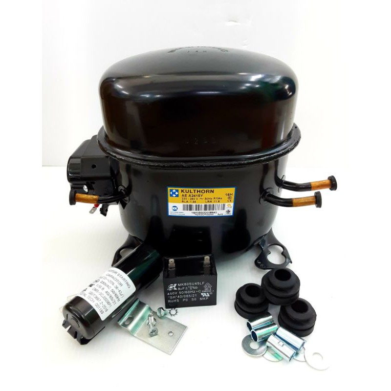 คอมเพรสเซอร์สำหรับตู้เย็น ยี่ห้อ กุลธร  AEA 2415 Y16H