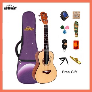 Acouway เครื่องดนตรีอูคูเลเล่ 24 นิ้ว