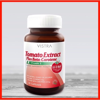 VISTRA Tomato Extract Plus Beta-Carotene (30 Caps)