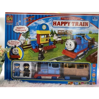 🚗🌈พร้อมส่ง! รถไฟโทมัส รถไฟเด็ก รถเด็ก บล็อครถไฟ Train รถไฟเด็ก ตัวต่อรถไฟ Tomas โทมัส