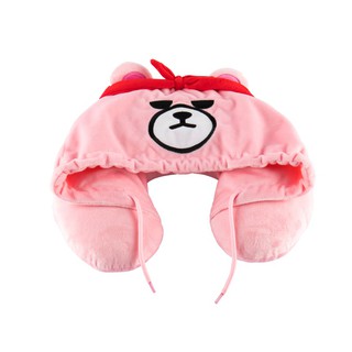 【BLACKPINK แท้จริง】 หมอนหนุนรองคอ KRUNK X BLACKPINK IN YOUR AREA HOODED CUSHION