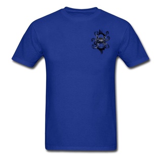 [COD]เสื้อยืดแขนสั้น คอกลม ผ้าฝ้าย 100% พิมพ์ลาย Death of the Diver Octopus สีเหลือง แฟชั่นฤดูร้อน สําหรับผู้ชายS-5XL