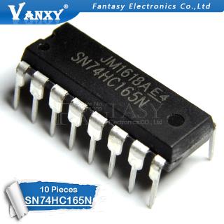 10PCS SN74HC165N DIP16 SN74HC165 DIP 74HC165N DIP-16 74HC165 new and original IC