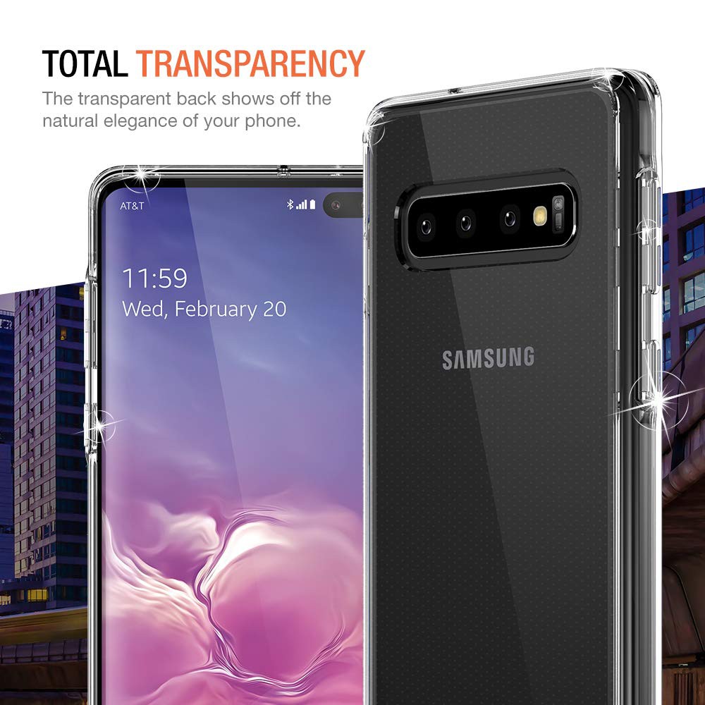 เคสใสขอบนิ่ม กันกระแทก Samsung Galaxy S10/ S10 plus /S10e/S10 lite เคสใส TPU กันกระแทก